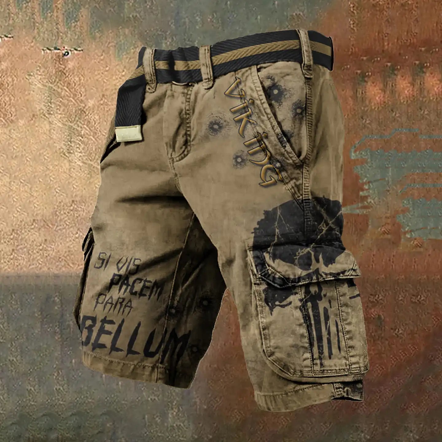 Viking_Warrior_Printed_Cargo_Shorts_Men_s_Casual_Sports_Pants_2