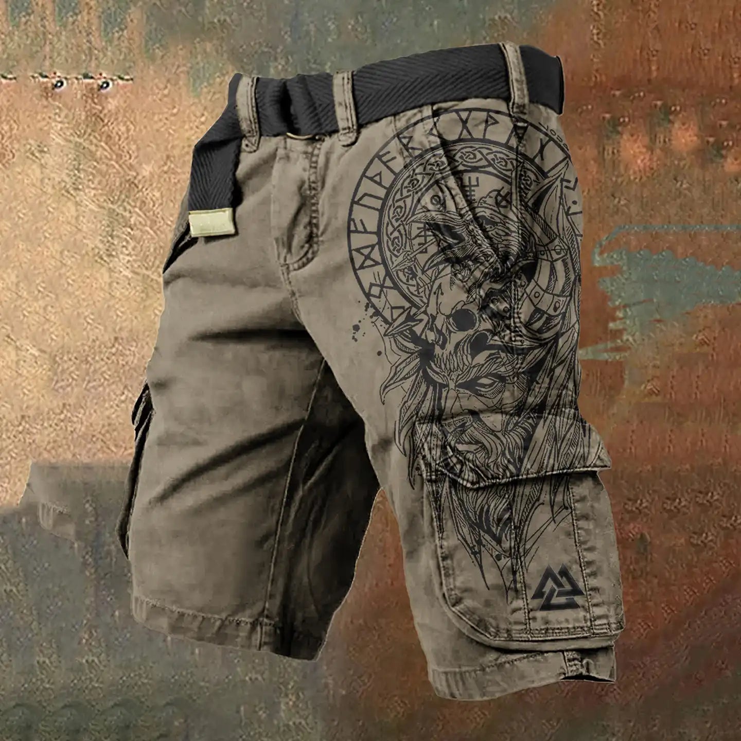 Viking_Warrior_Printed_Cargo_Shorts_Men_s_Casual_Sports_Pants_7